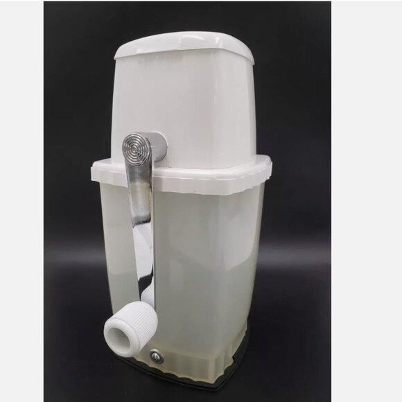 SWING-A-WAY Vintage Ice Crusher Hand Crank Vacuum Base Makes Fine/Course Ice - Picture 1 of 11